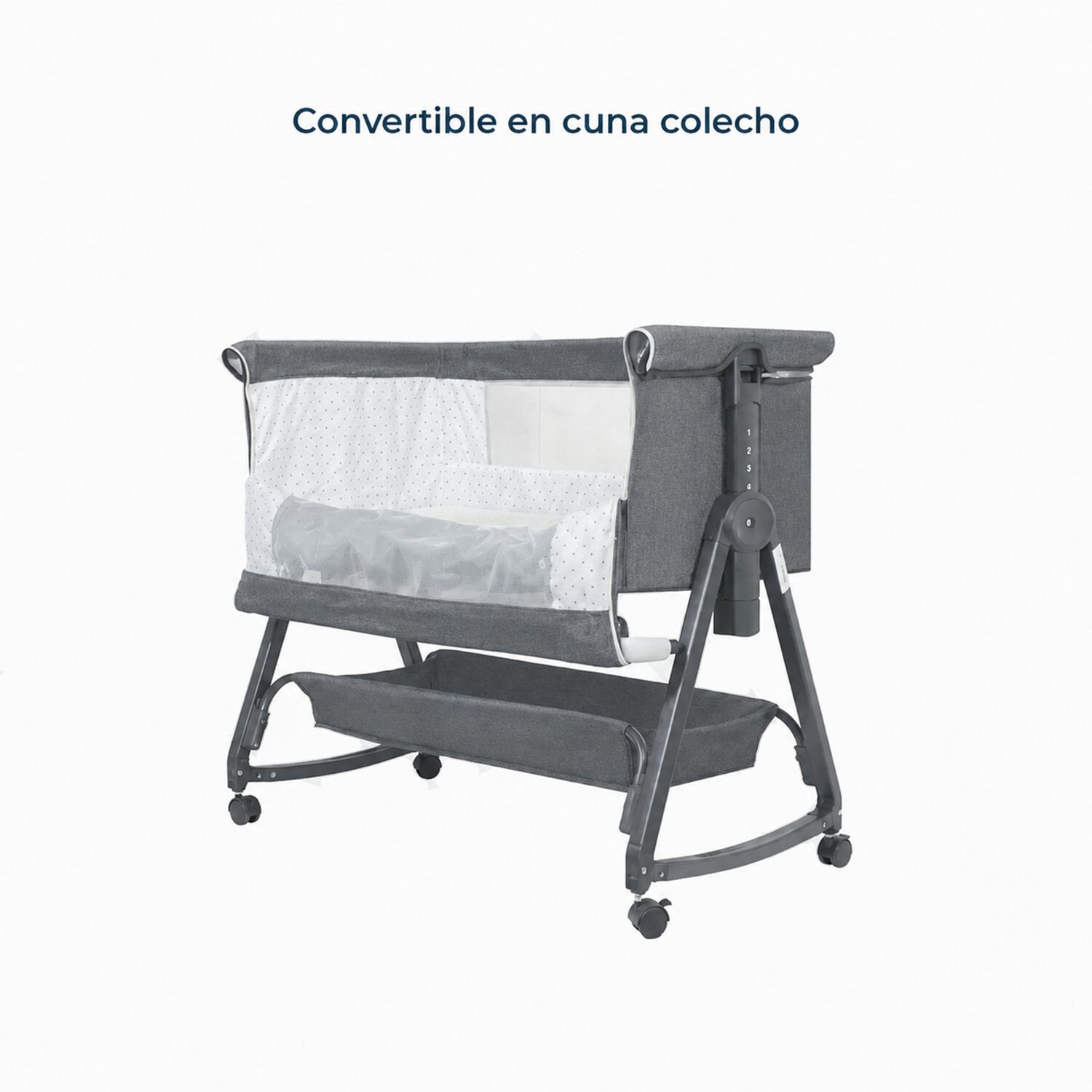 Cuna Colecho Cloud Gris Oscuro image number 6.0